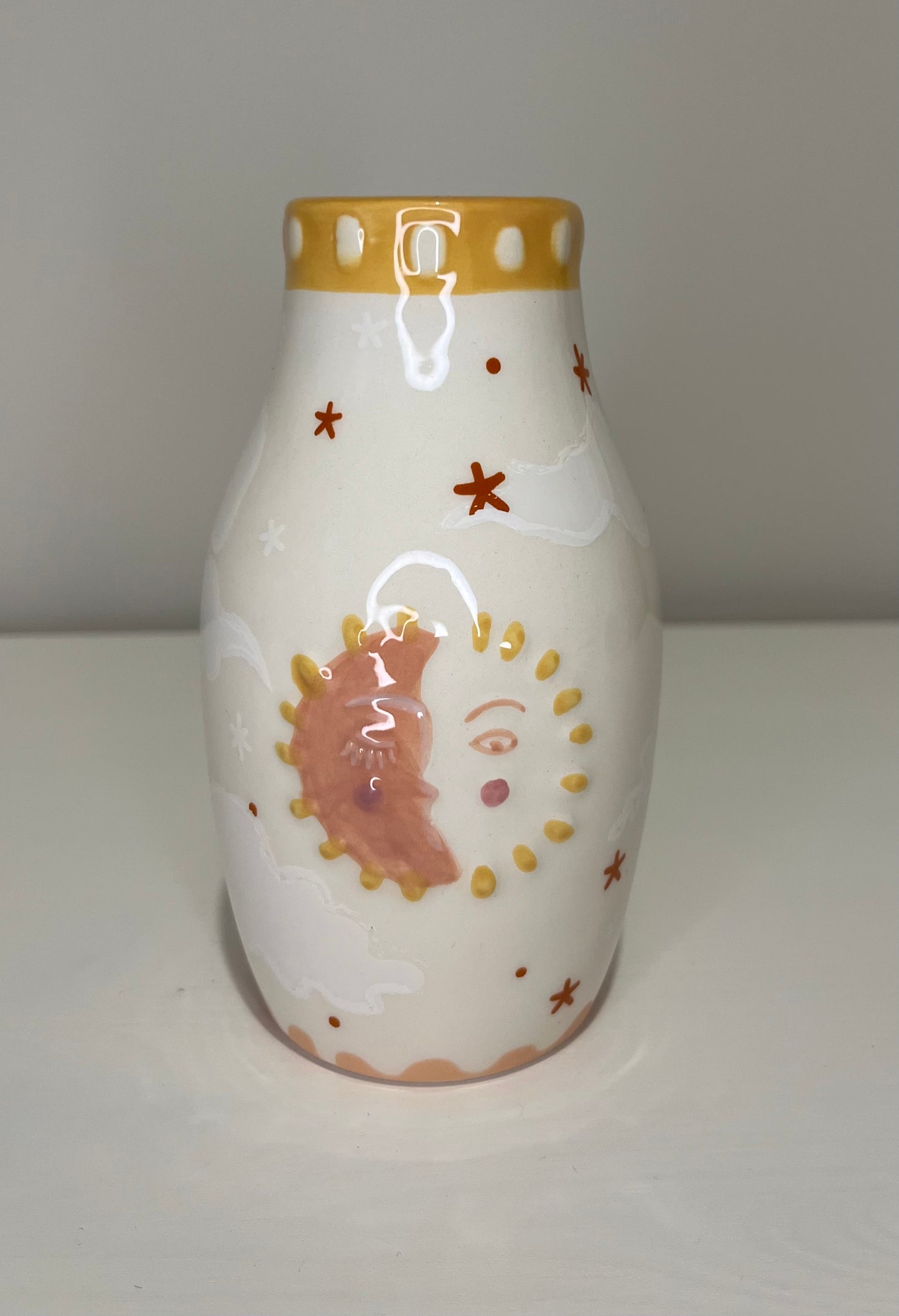 Sun & Moon Posy Vase